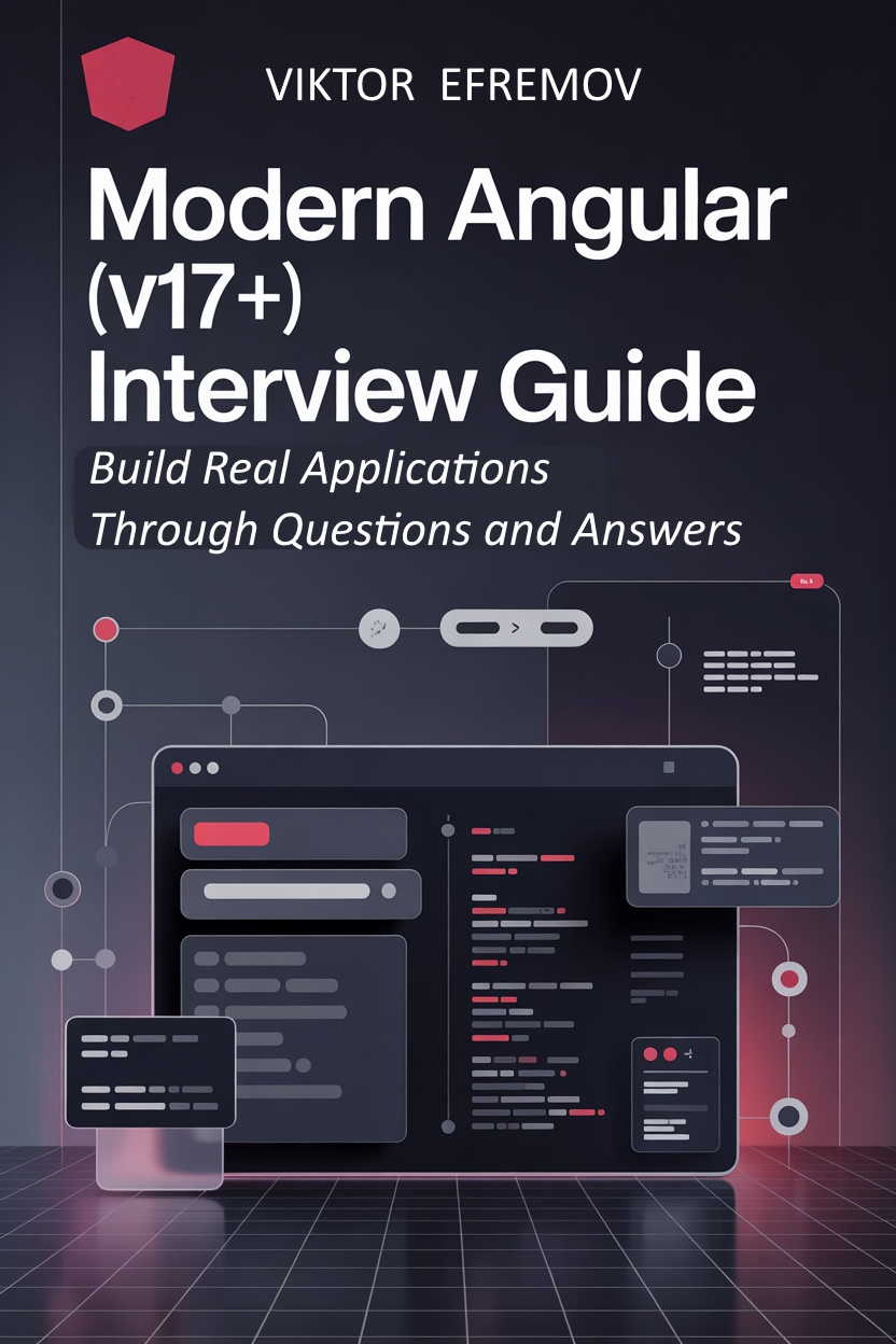 Modern Angular Interview Guide book cover