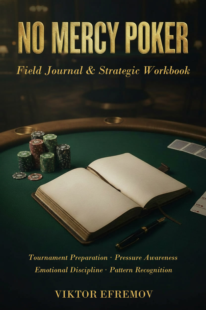 No Mercy Poker workbook cover